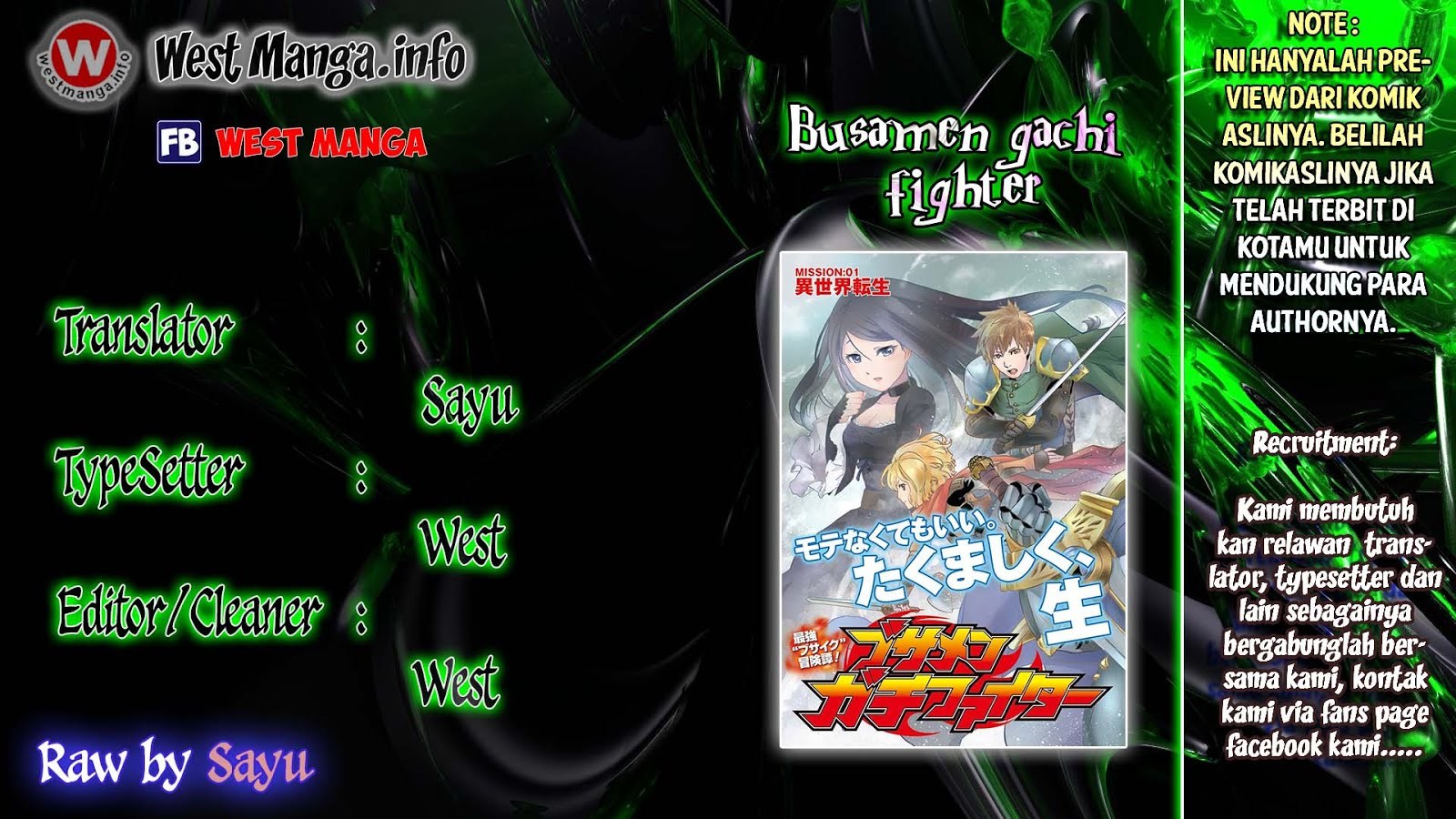 Baca  Busamen Gachi Fighter Chapter 2 Gambar 2