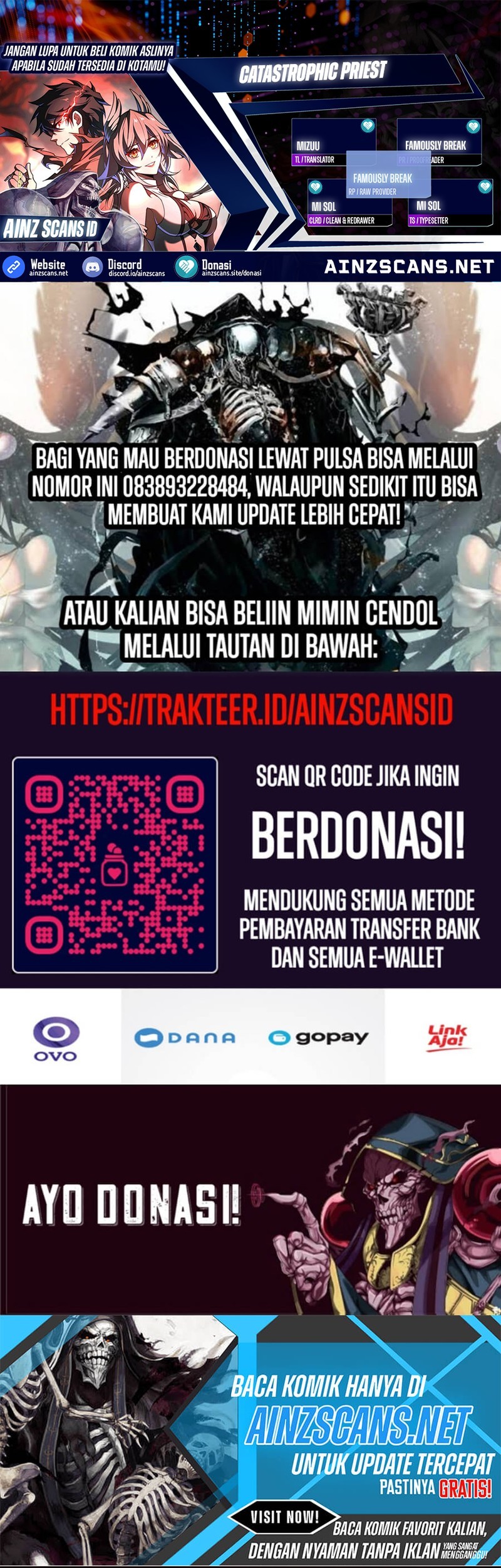 Baca Komik Catastrophic Priest Chapter 40 Gambar 1