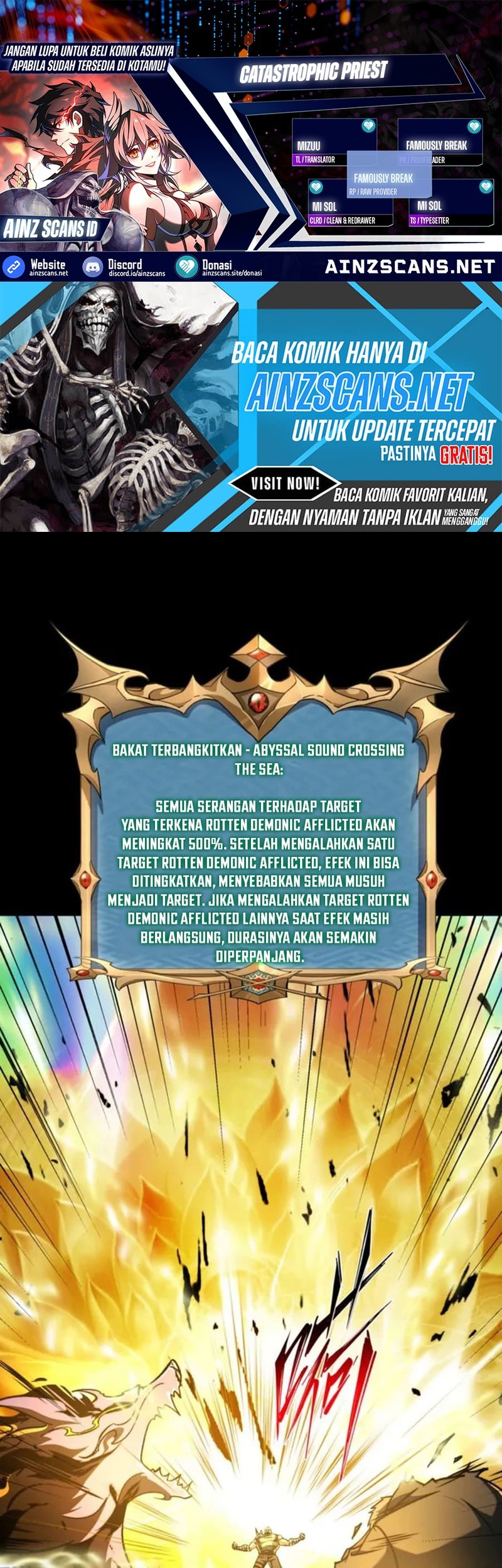 Baca Komik Catastrophic Priest Chapter 52 Gambar 1