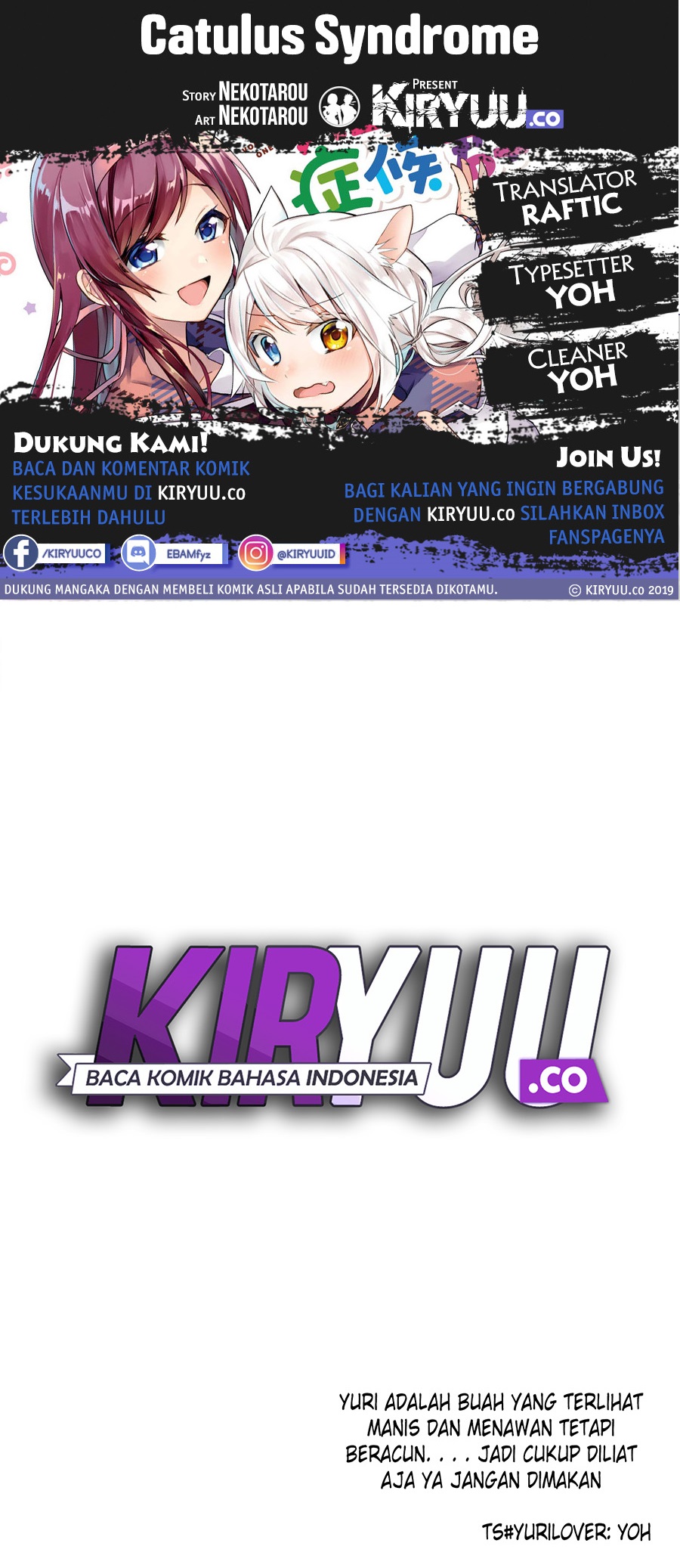 Baca Komik Catulus Syndrome Chapter 1 Gambar 1