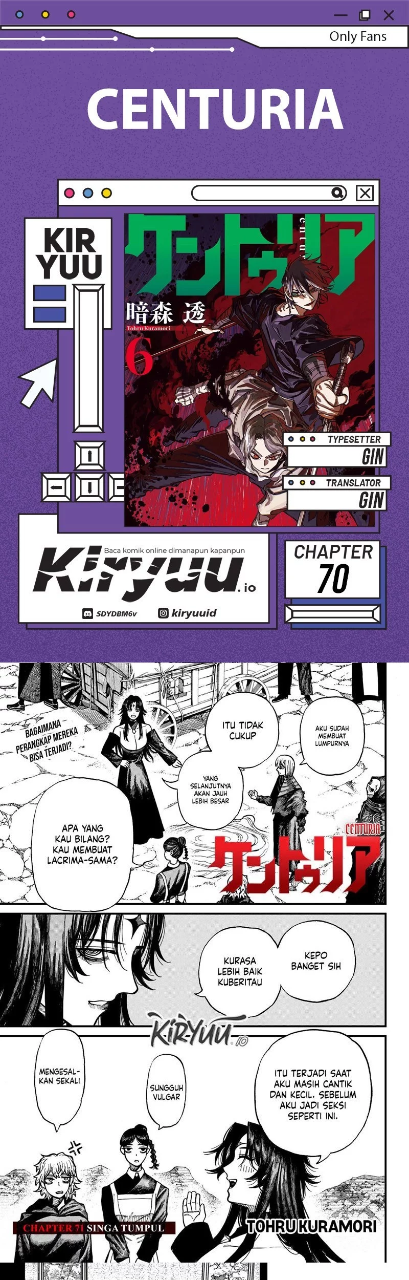 Baca Komik Centuria Chapter 71 Gambar 1