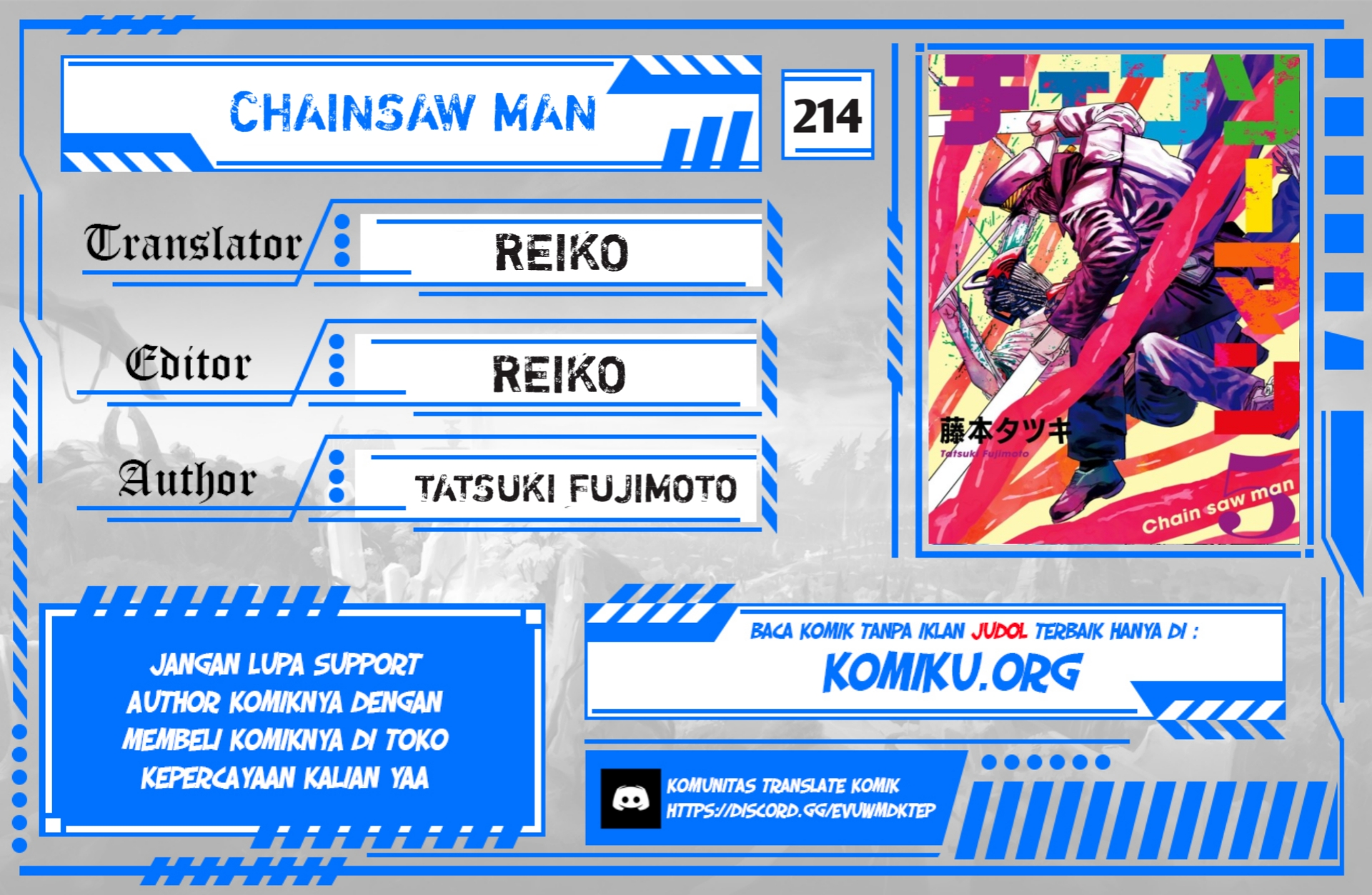 Baca Komik Chainsaw Man Chapter 214 Gambar 1