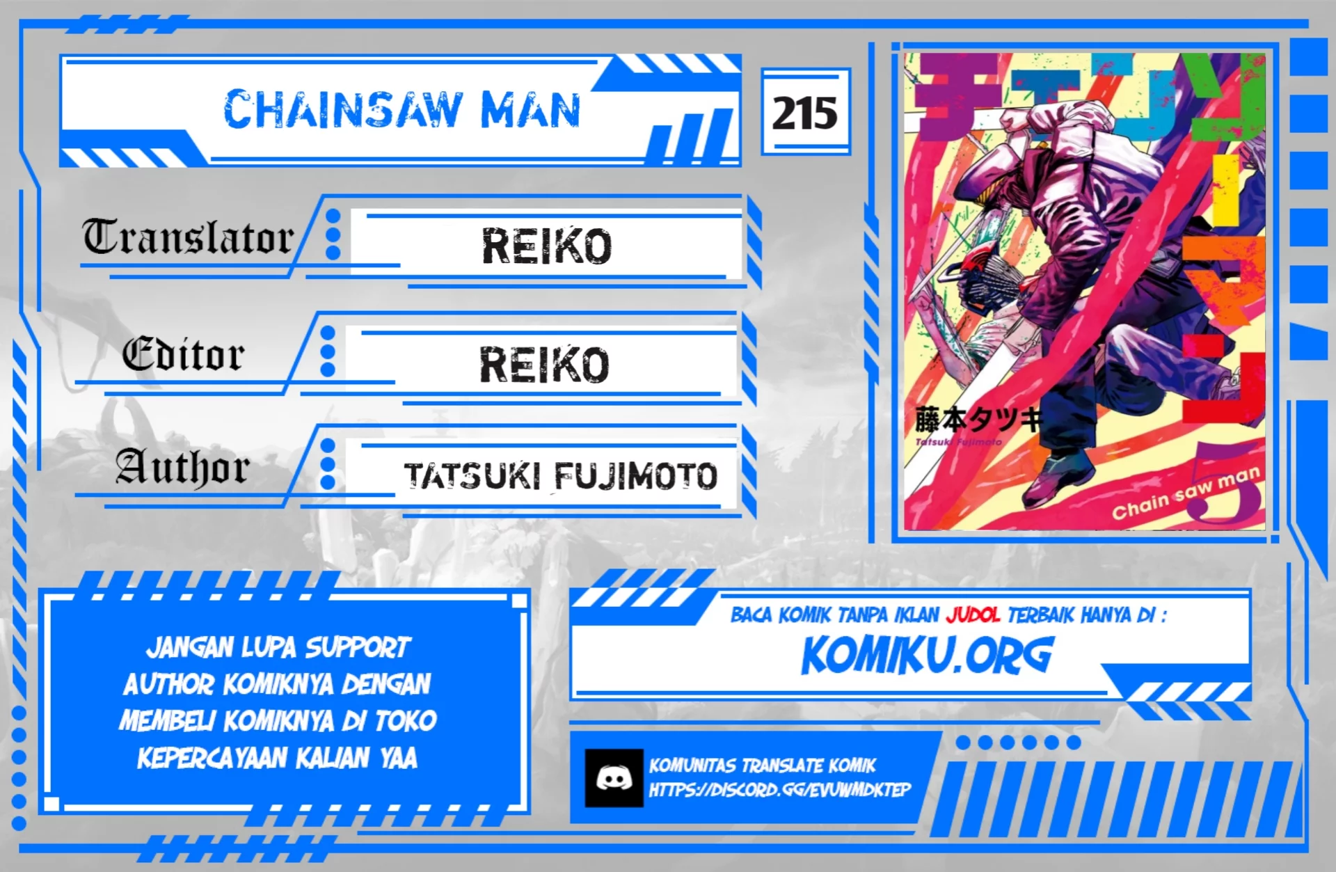 Baca Komik Chainsaw Man Chapter 215 Gambar 1