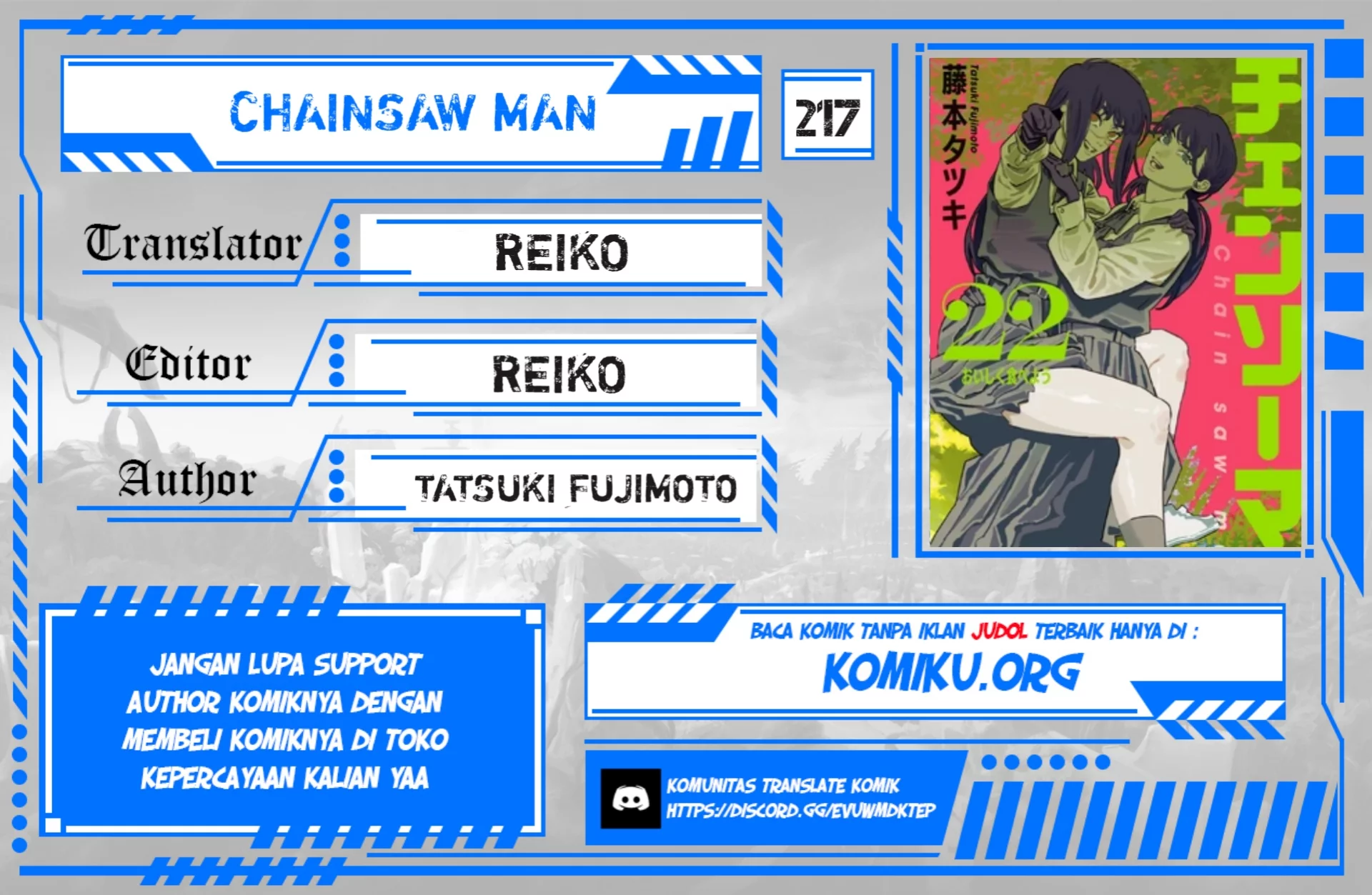 Baca Komik Chainsaw Man Chapter 217 Gambar 1
