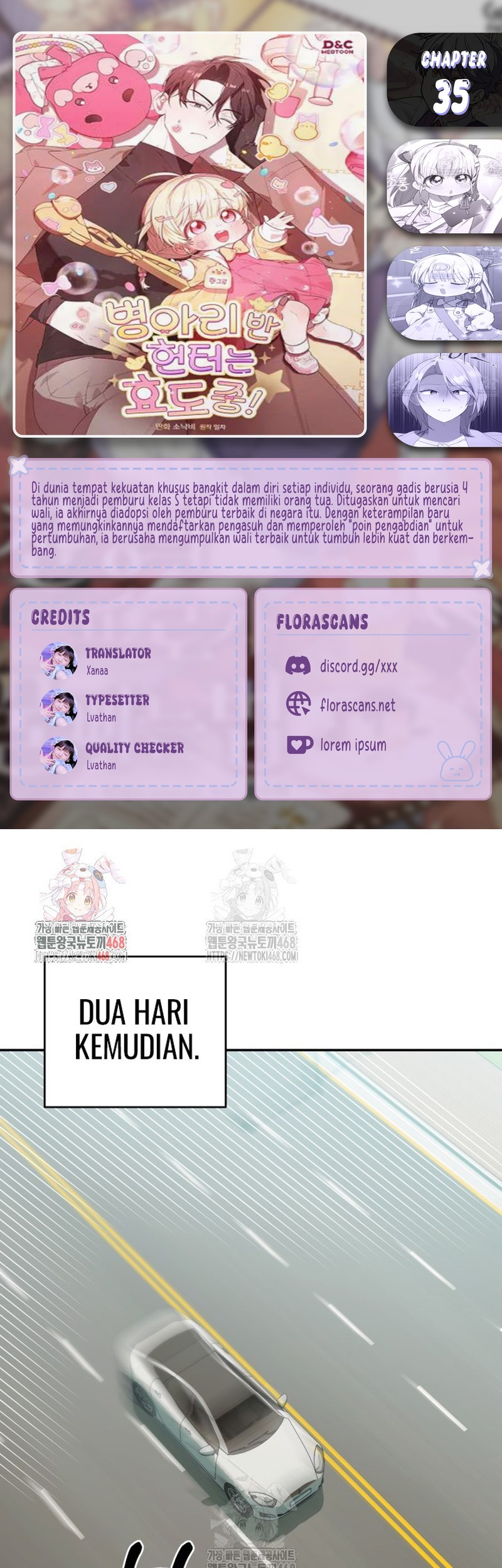 Baca Komik Chick Class Hunter is Being Filial! Chapter 35 Gambar 1