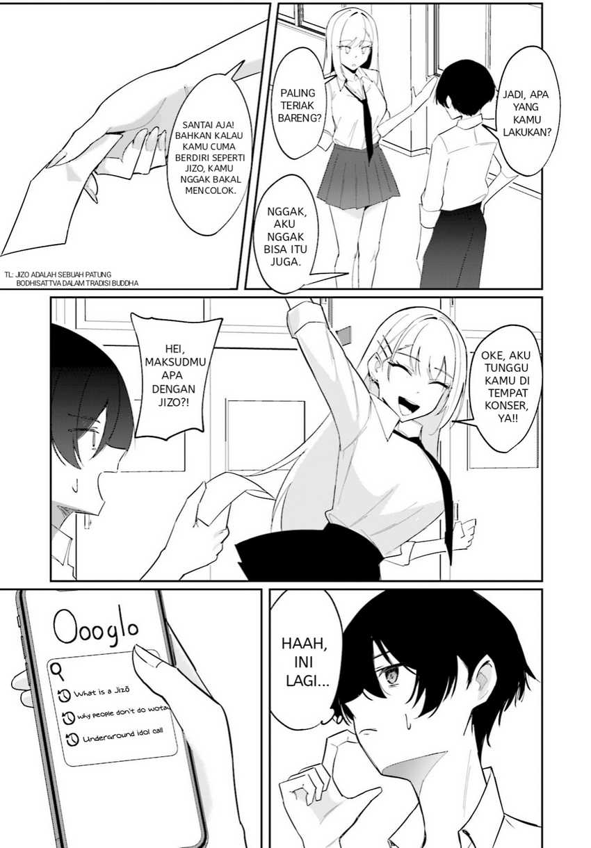 Chika Idol wo Kage de Sasaeru Ore Chapter 3 Gambar 4