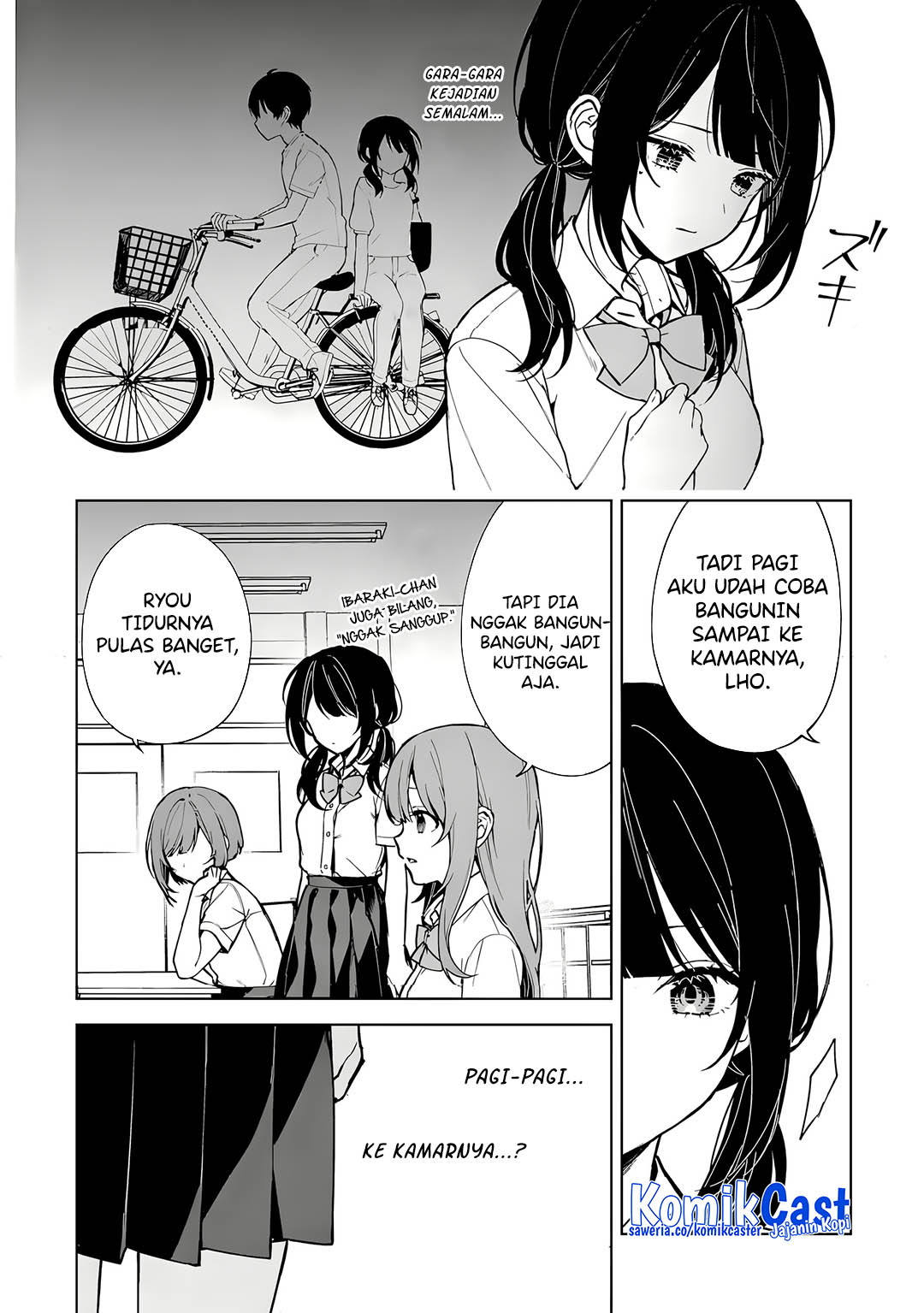 Baca  Chikan Saresou ni Natteiru S-kyuu Bishoujo wo Tasuketara Tonari no Seki no Osanajimi datta Chapter 73 Gambar 2