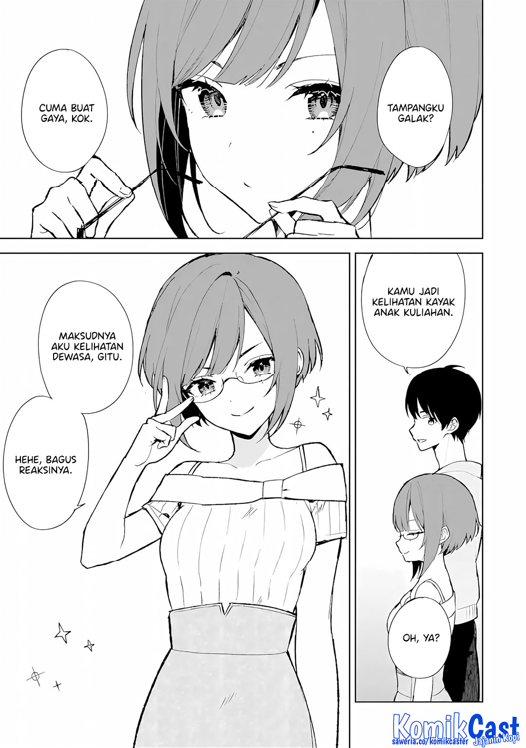 Chikan Saresou ni Natteiru S-kyuu Bishoujo wo Tasuketara Tonari no Seki no Osanajimi datta Chapter 74 Gambar 19