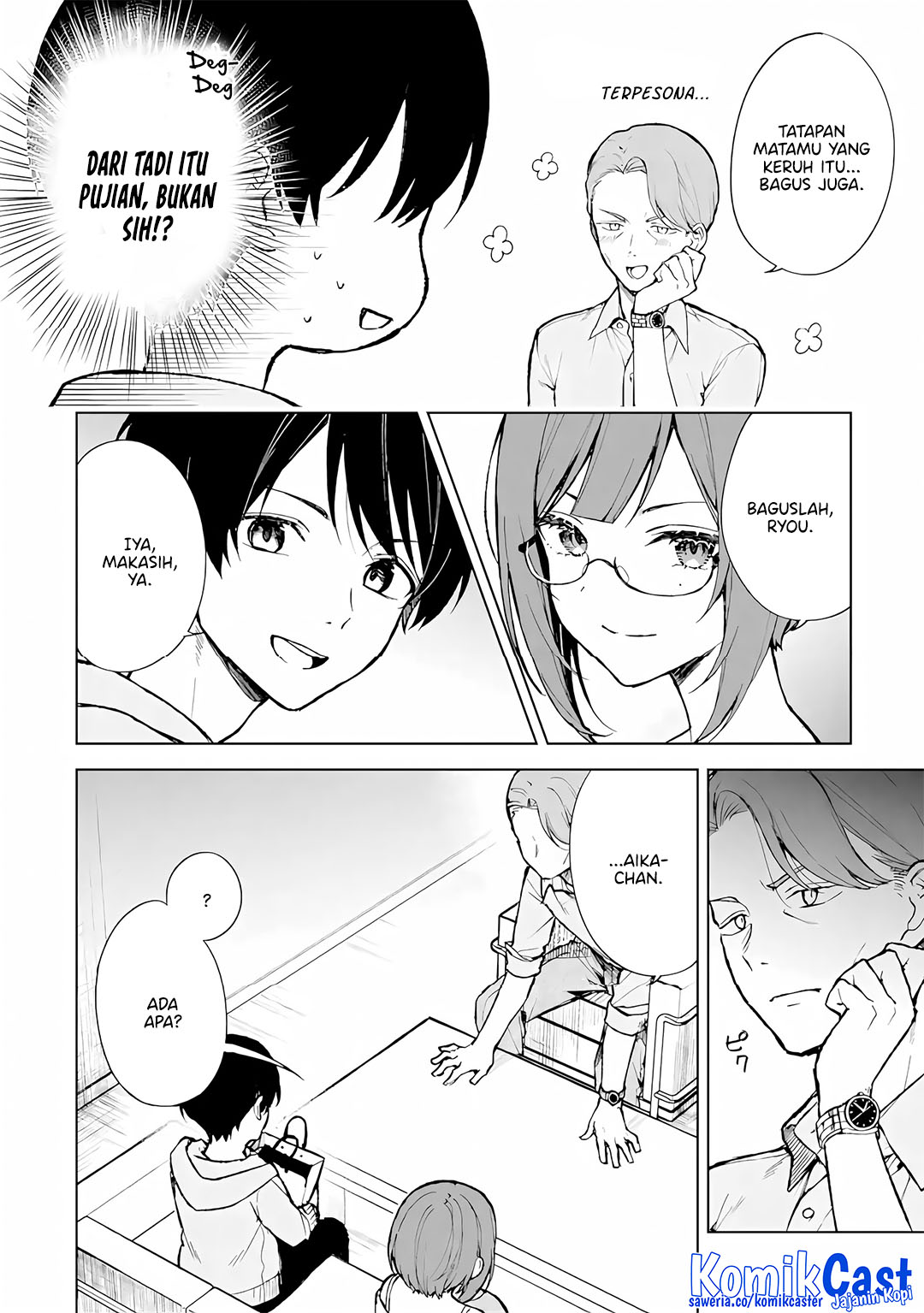 Chikan Saresou ni Natteiru S-kyuu Bishoujo wo Tasuketara Tonari no Seki no Osanajimi datta Chapter 75 Gambar 12