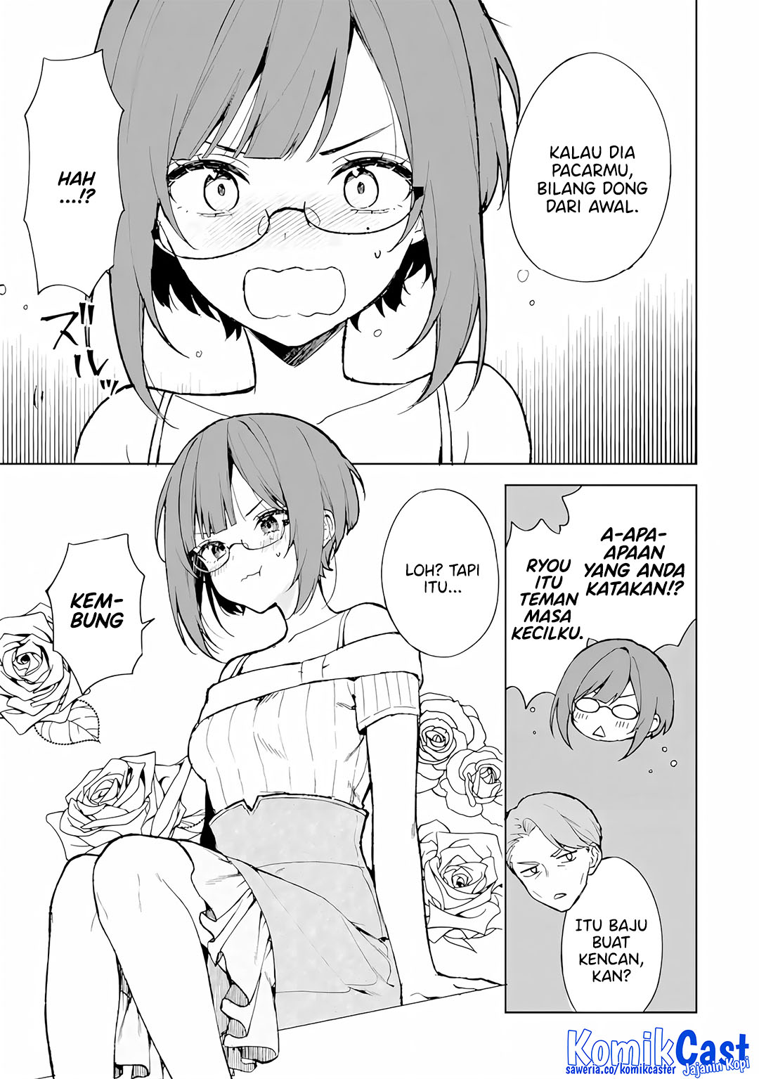 Chikan Saresou ni Natteiru S-kyuu Bishoujo wo Tasuketara Tonari no Seki no Osanajimi datta Chapter 75 Gambar 13