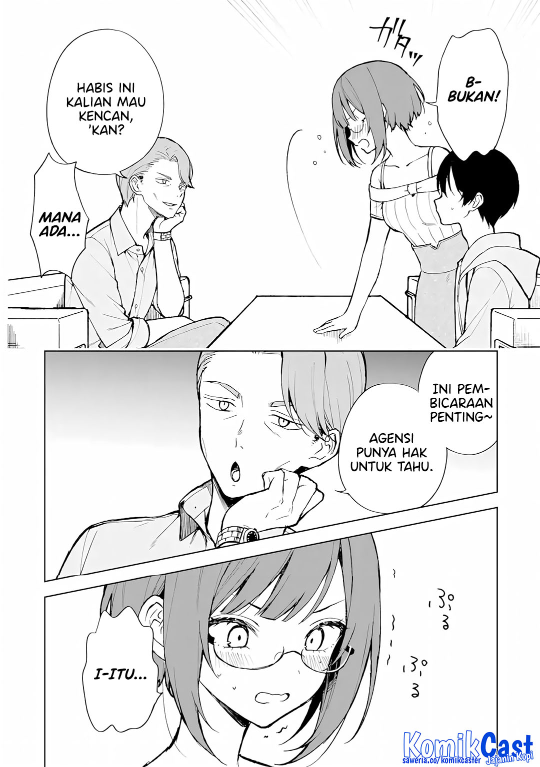 Chikan Saresou ni Natteiru S-kyuu Bishoujo wo Tasuketara Tonari no Seki no Osanajimi datta Chapter 75 Gambar 14