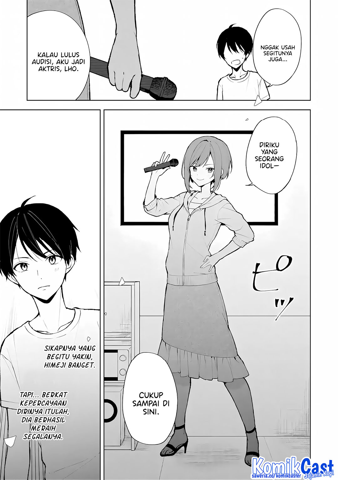 Chikan Saresou ni Natteiru S-kyuu Bishoujo wo Tasuketara Tonari no Seki no Osanajimi datta Chapter 76 Gambar 21