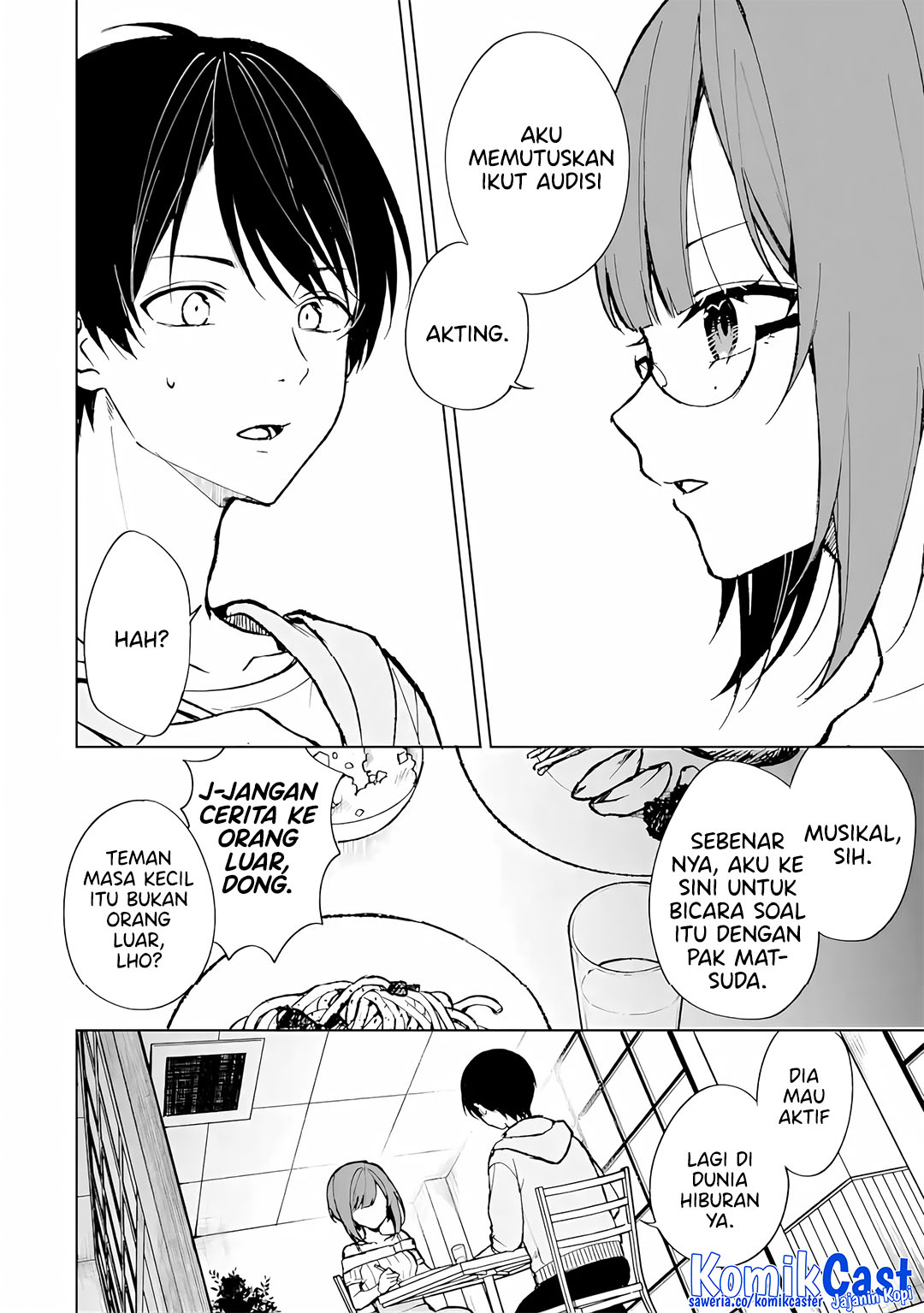 Chikan Saresou ni Natteiru S-kyuu Bishoujo wo Tasuketara Tonari no Seki no Osanajimi datta Chapter 76 Gambar 4