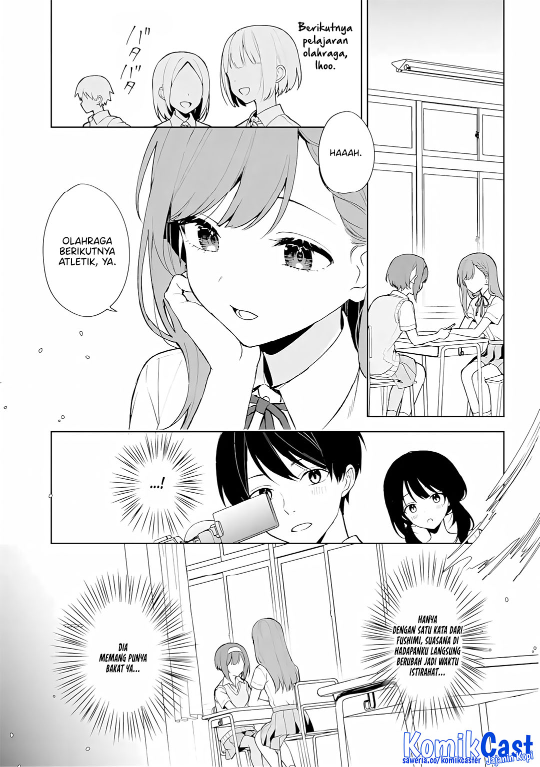 Chikan Saresou ni Natteiru S-kyuu Bishoujo wo Tasuketara Tonari no Seki no Osanajimi datta Chapter 77 Gambar 21