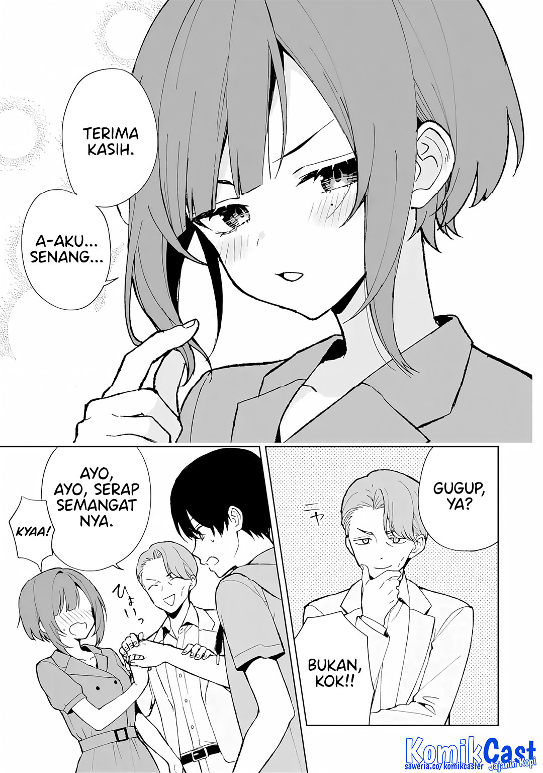 Chikan Saresou ni Natteiru S-kyuu Bishoujo wo Tasuketara Tonari no Seki no Osanajimi datta Chapter 80 Gambar 13