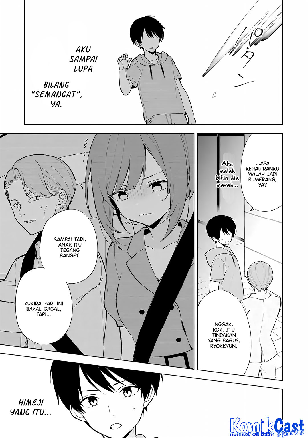 Chikan Saresou ni Natteiru S-kyuu Bishoujo wo Tasuketara Tonari no Seki no Osanajimi datta Chapter 80 Gambar 15