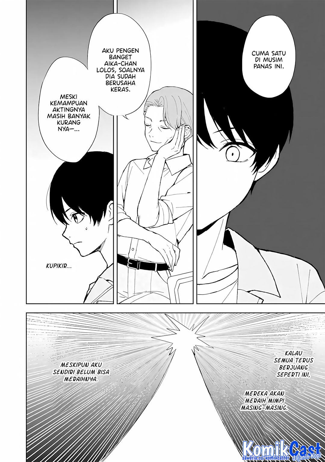 Chikan Saresou ni Natteiru S-kyuu Bishoujo wo Tasuketara Tonari no Seki no Osanajimi datta Chapter 80 Gambar 4