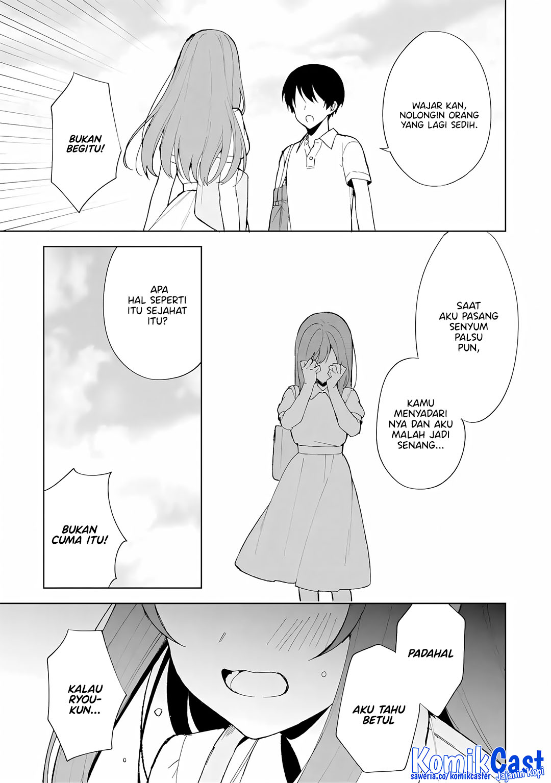 Chikan Saresou ni Natteiru S-kyuu Bishoujo wo Tasuketara Tonari no Seki no Osanajimi datta Chapter 82 Gambar 15