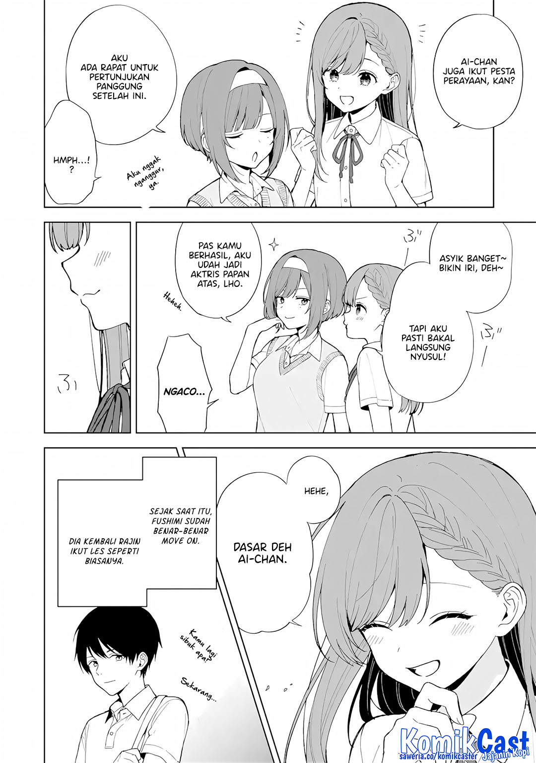 Baca  Chikan Saresou ni Natteiru S-kyuu Bishoujo wo Tasuketara Tonari no Seki no Osanajimi datta Chapter 83 Gambar 2