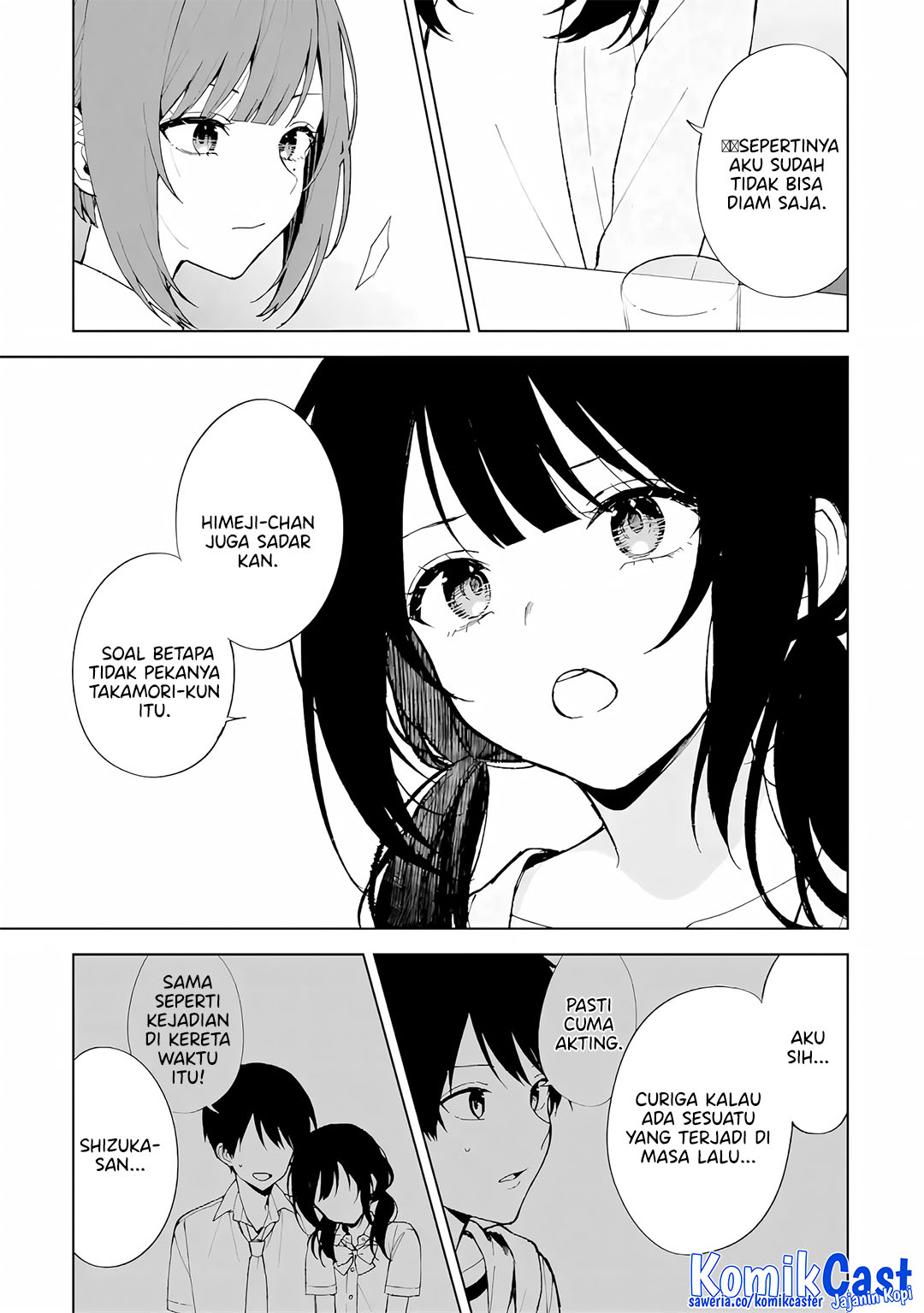 Chikan Saresou ni Natteiru S-kyuu Bishoujo wo Tasuketara Tonari no Seki no Osanajimi datta Chapter 84 Gambar 5