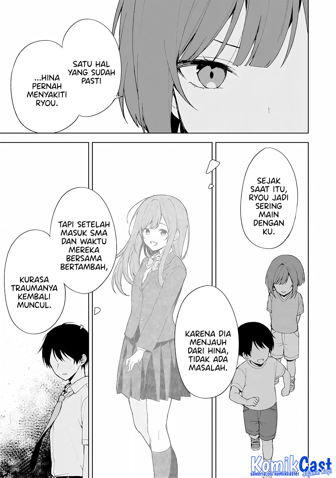 Chikan Saresou ni Natteiru S-kyuu Bishoujo wo Tasuketara Tonari no Seki no Osanajimi datta Chapter 84 Gambar 9