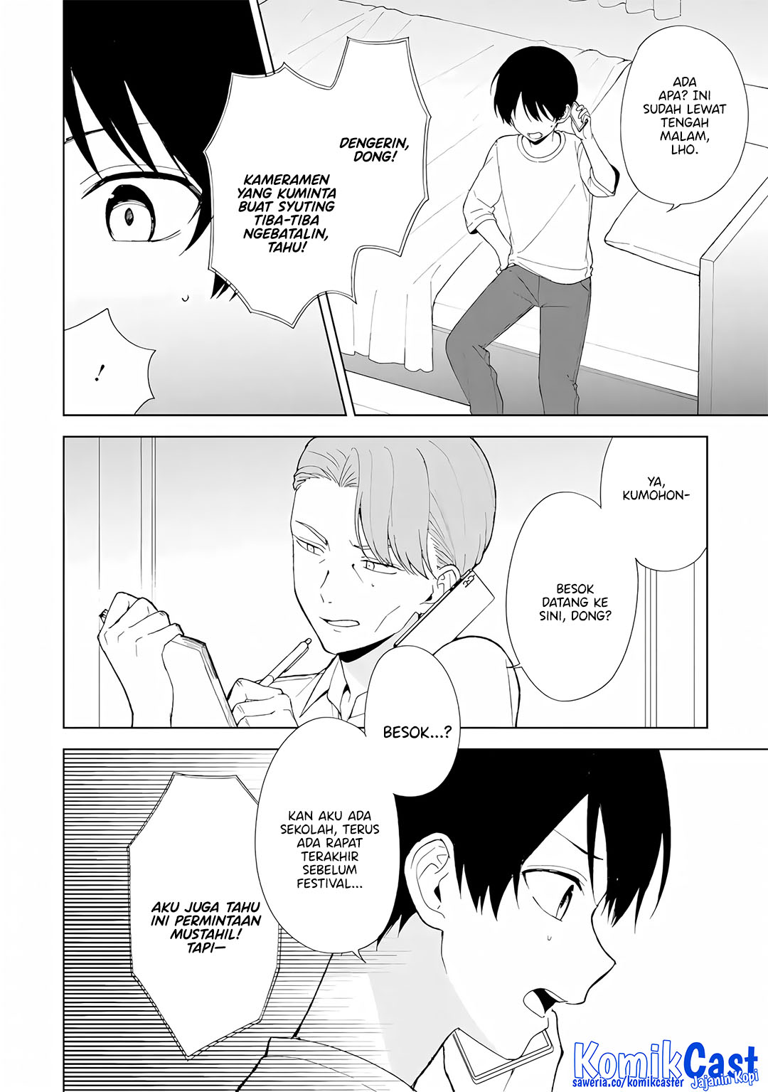 Chikan Saresou ni Natteiru S-kyuu Bishoujo wo Tasuketara Tonari no Seki no Osanajimi datta Chapter 86 Gambar 16