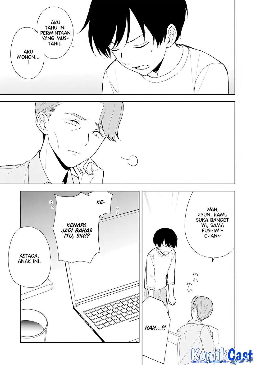 Chikan Saresou ni Natteiru S-kyuu Bishoujo wo Tasuketara Tonari no Seki no Osanajimi datta Chapter 86 Gambar 7