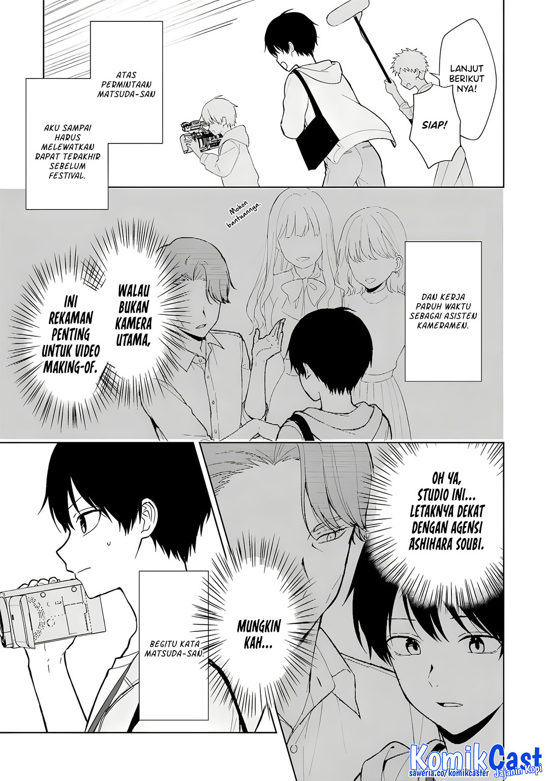 Chikan Saresou ni Natteiru S-kyuu Bishoujo wo Tasuketara Tonari no Seki no Osanajimi datta Chapter 87 Gambar 3