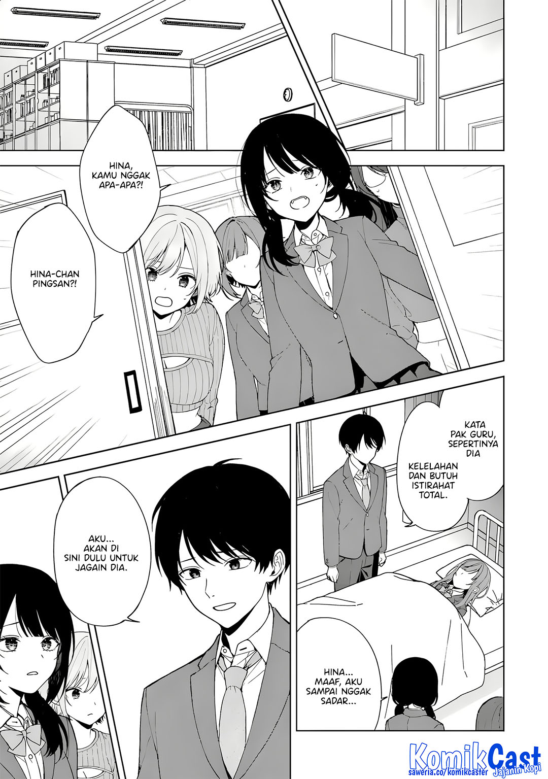 Chikan Saresou ni Natteiru S-kyuu Bishoujo wo Tasuketara Tonari no Seki no Osanajimi datta Chapter 89 Gambar 3