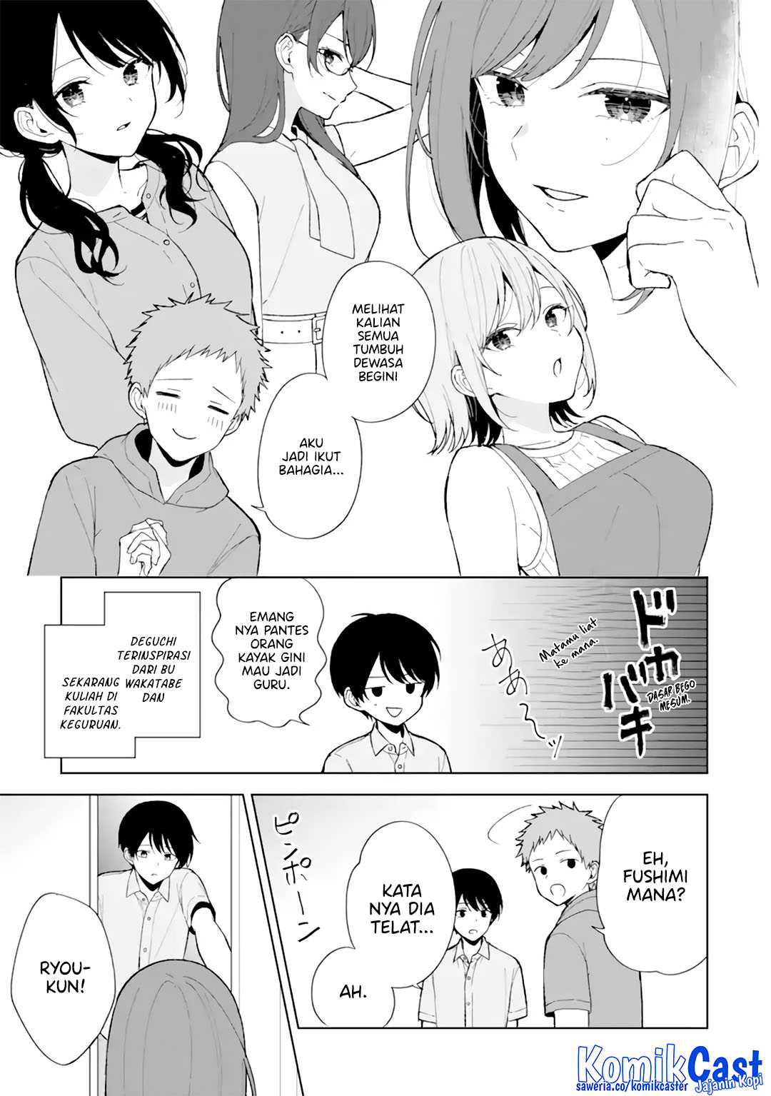 Chikan Saresou ni Natteiru S-kyuu Bishoujo wo Tasuketara Tonari no Seki no Osanajimi datta Chapter 90.5 Gambar 7