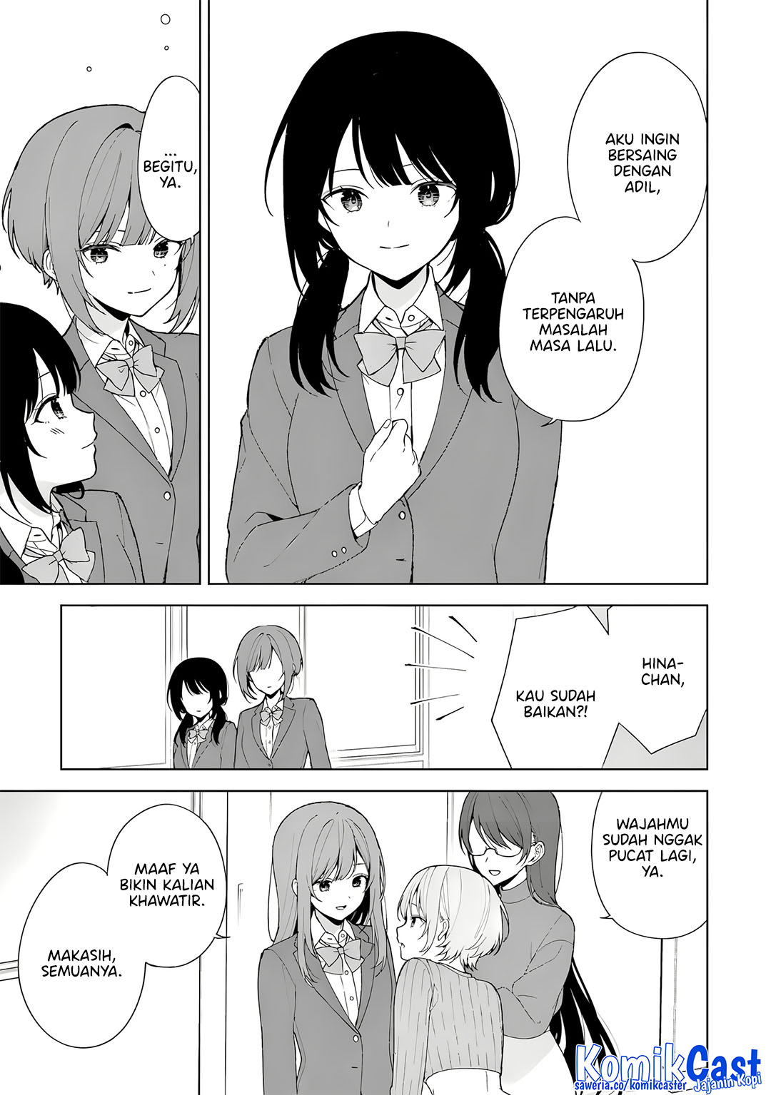 Chikan Saresou ni Natteiru S-kyuu Bishoujo wo Tasuketara Tonari no Seki no Osanajimi datta Chapter 90 Gambar 11
