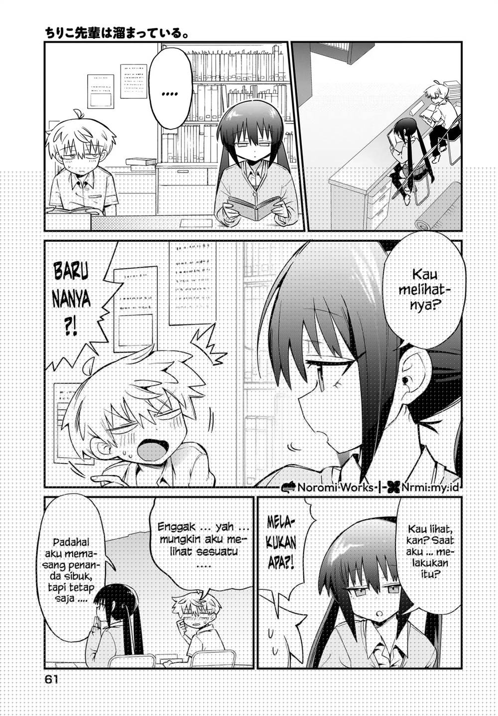 Chiriko-senpai wa Tamatteiru. Chapter 2 Gambar 5