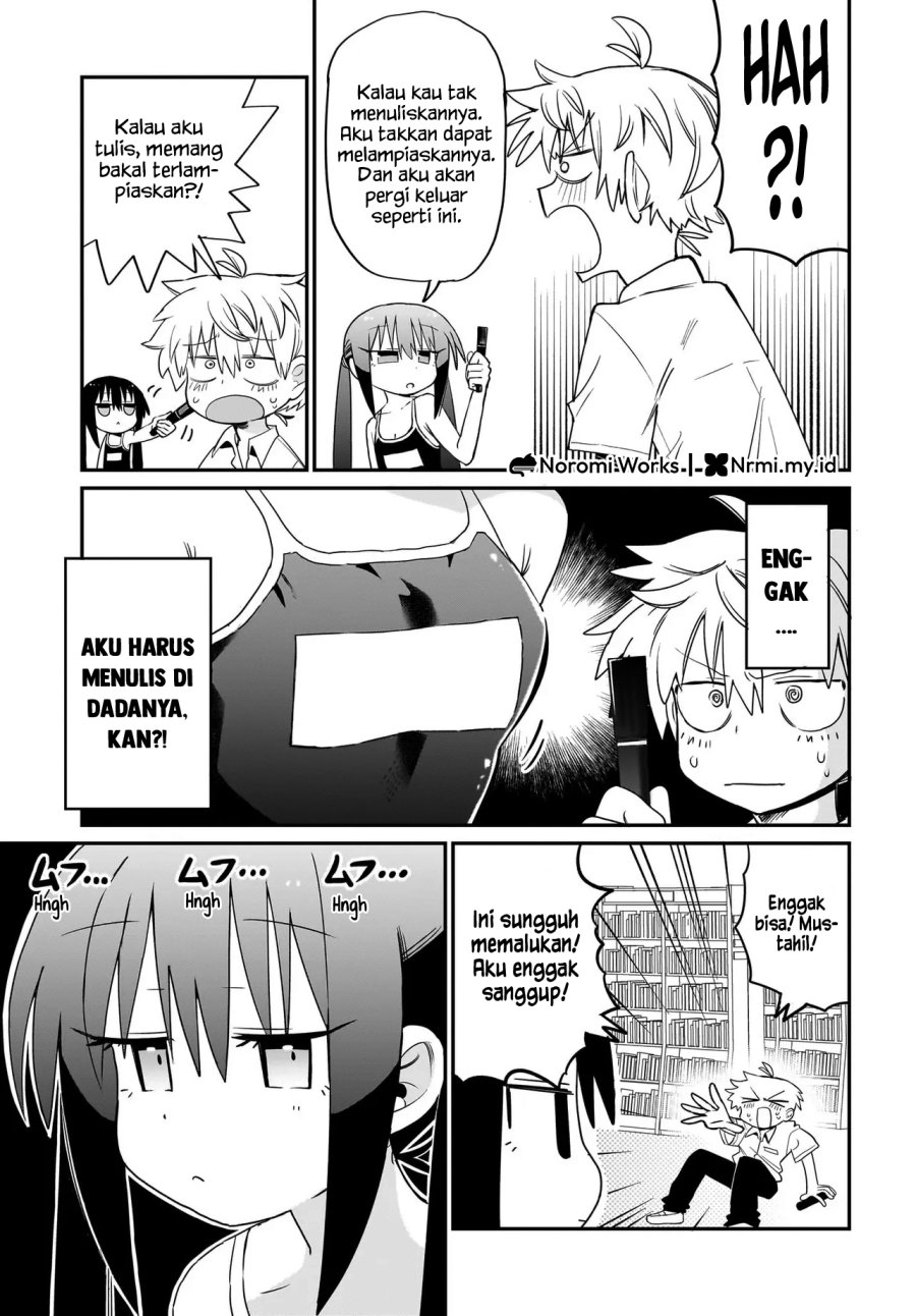 Chiriko-senpai wa Tamatteiru. Chapter 3 Gambar 17