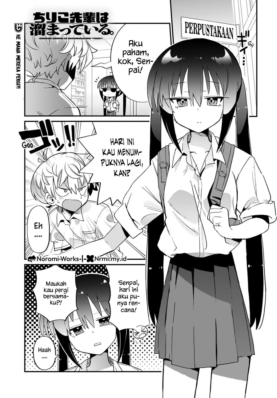 Baca Komik Chiriko-senpai wa Tamatteiru. Chapter 6 Gambar 1