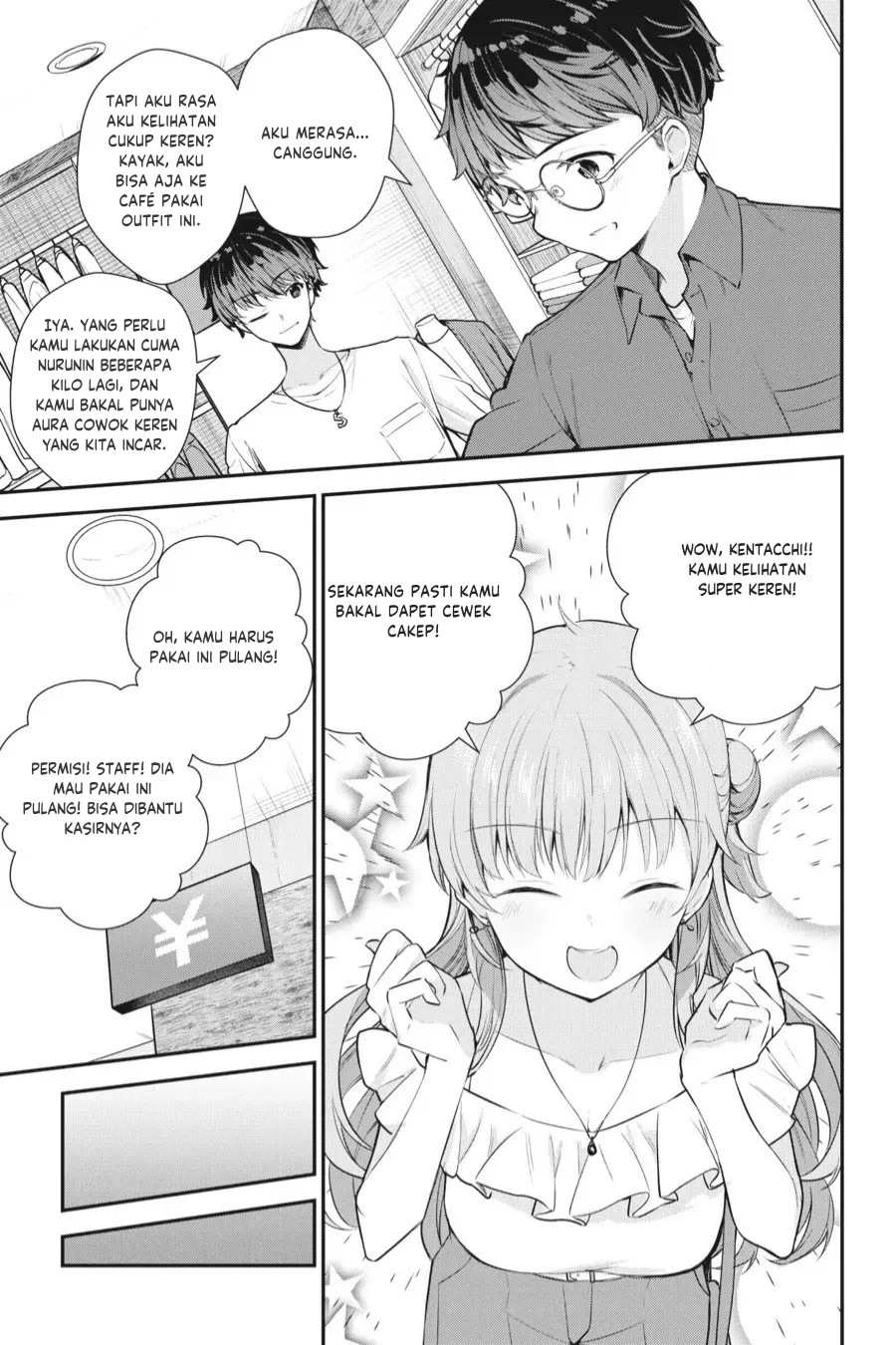 Chitose-kun is Inside a Ramune Bottle Chapter 8 Gambar 34