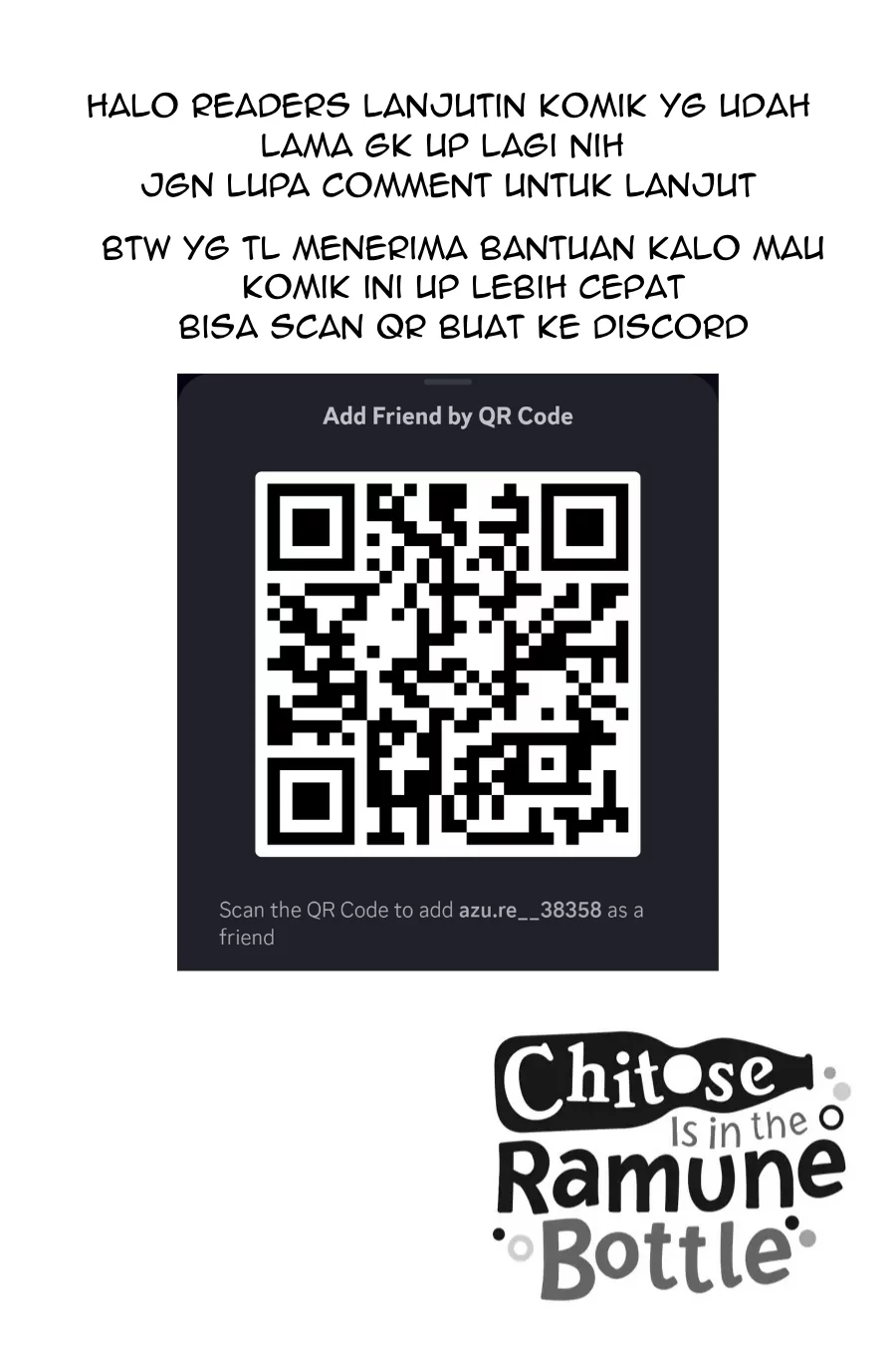 Chitose-kun is Inside a Ramune Bottle Chapter 8 Gambar 56