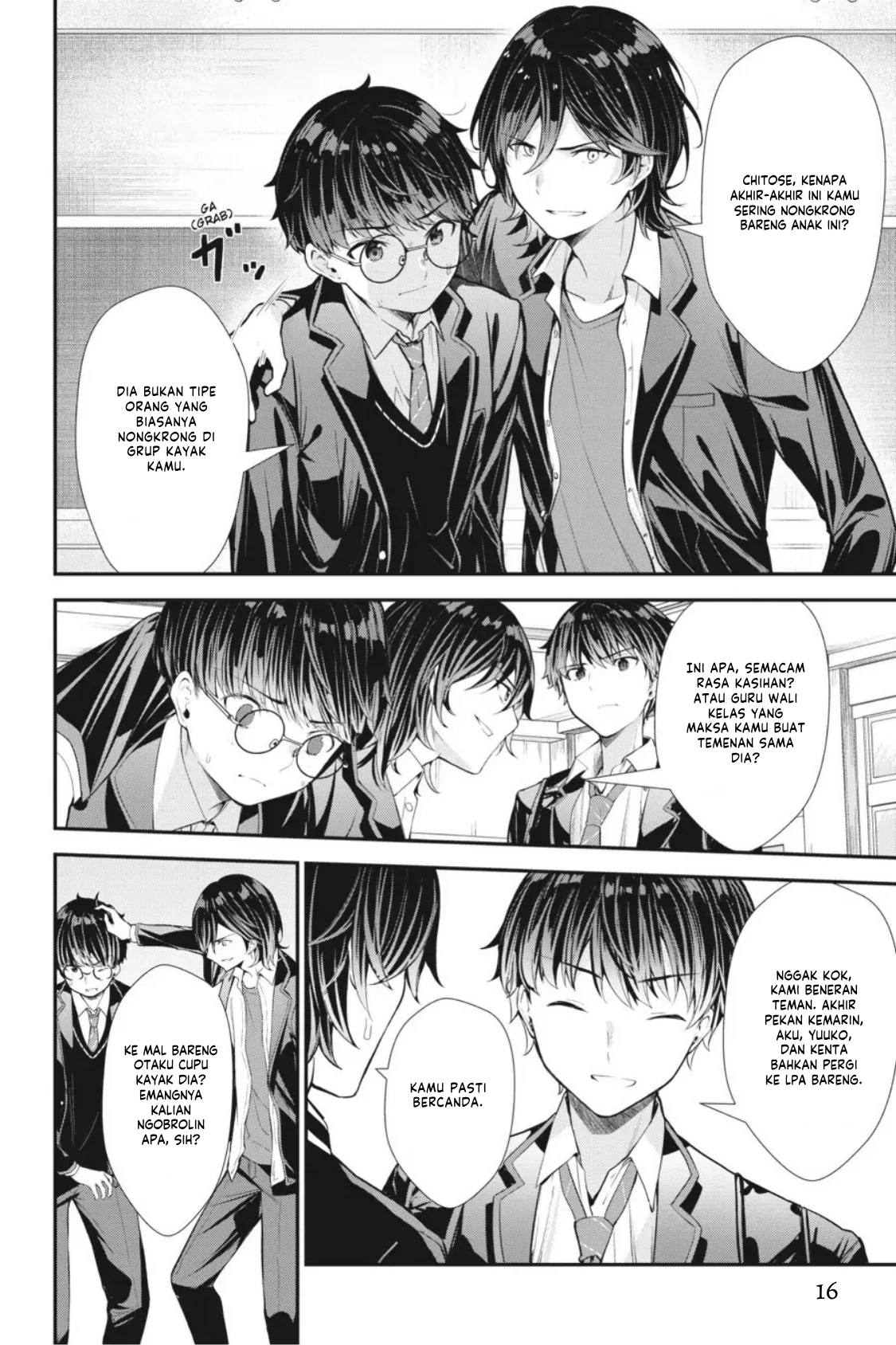 Chitose-kun is Inside a Ramune Bottle Chapter 9 Gambar 18