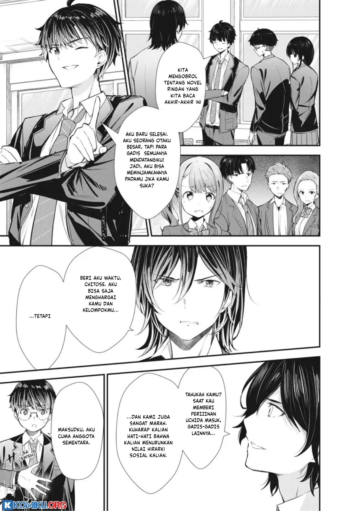 Chitose-kun is Inside a Ramune Bottle Chapter 9 Gambar 19
