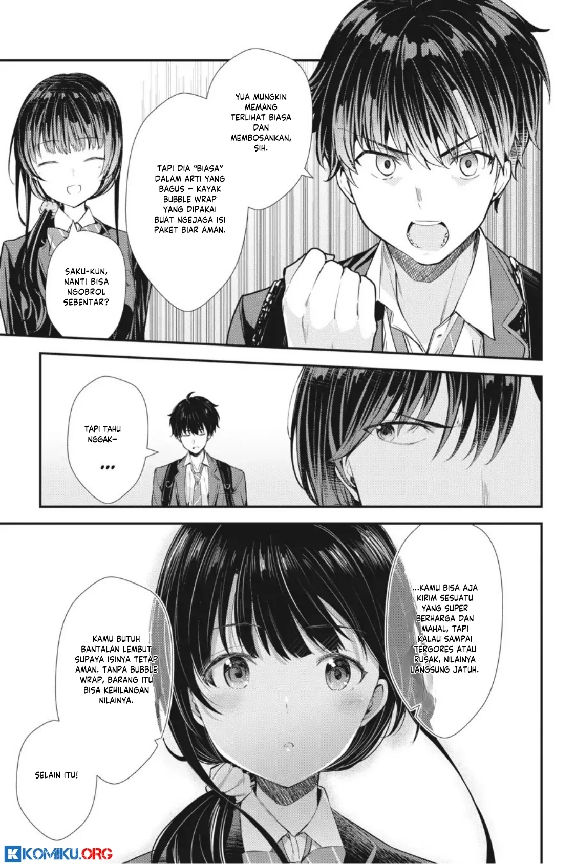 Chitose-kun is Inside a Ramune Bottle Chapter 9 Gambar 25