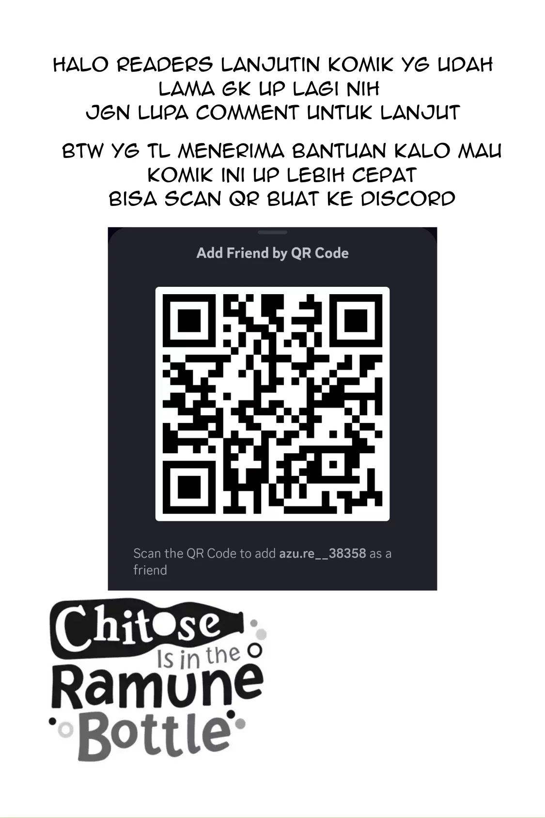 Chitose-kun is Inside a Ramune Bottle Chapter 9 Gambar 44