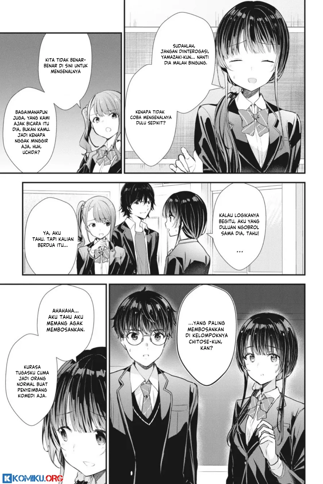 Chitose-kun is Inside a Ramune Bottle Chapter 9 Gambar 7
