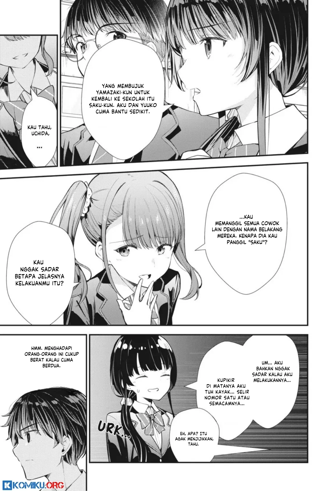 Chitose-kun is Inside a Ramune Bottle Chapter 9 Gambar 9