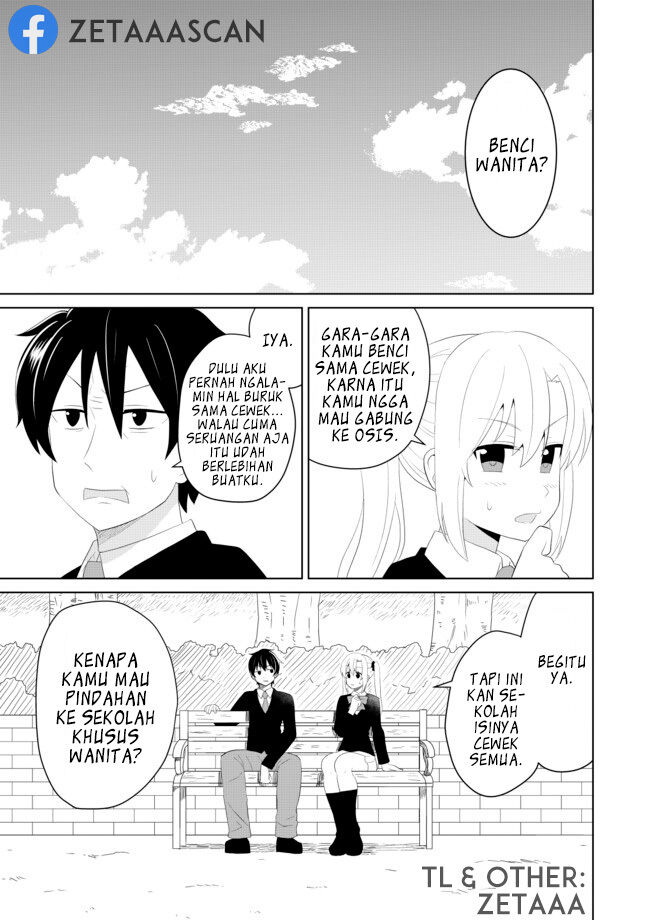 Baca Komik Chou Onna Kirai na Ore ga Isekai no Joshikou ni Ryuugaku Suru Koto ni Natta Chapter 4 Gambar 1