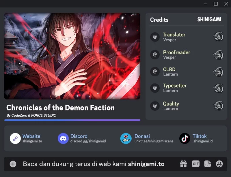 Baca Komik Chronicles of the Demon Faction Chapter 139 Gambar 1