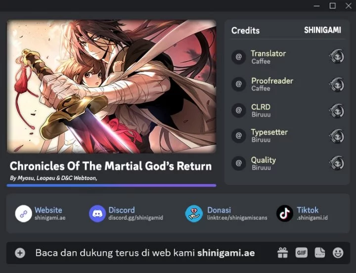 Baca Komik Chronicles Of The Martial God’s Chapter 135 Gambar 1