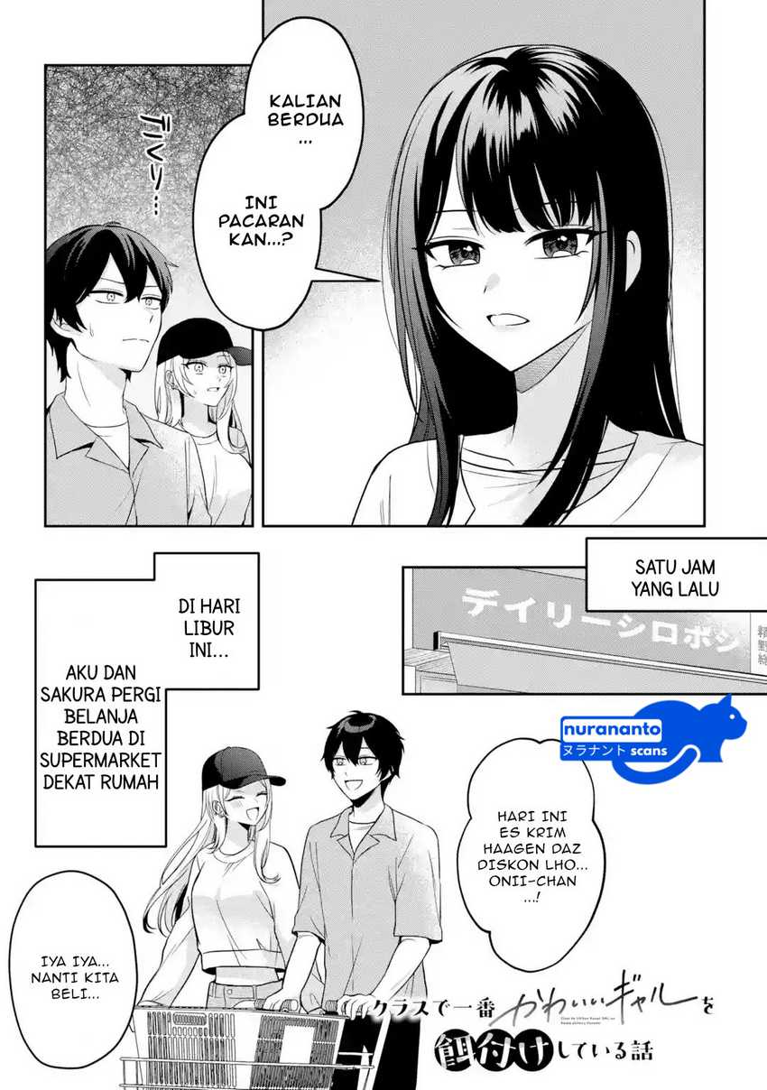 Baca  Class de Ichiban Kawaii Gal wo Ezuke Shiteiru Hanashi Chapter 4.1 Gambar 2
