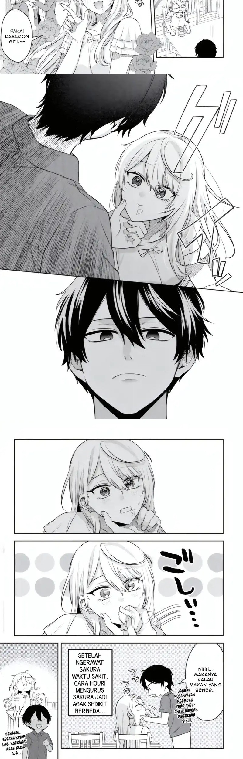 Class de Ichiban Kawaii Gal wo Ezuke Shiteiru Hanashi Chapter 6.2 Gambar 6