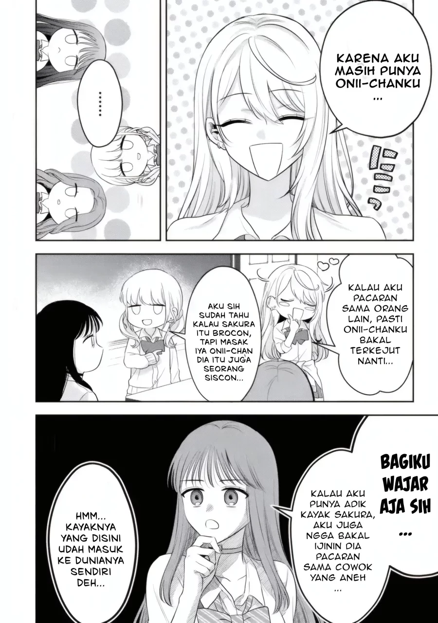 Class de Ichiban Kawaii Gal wo Ezuke Shiteiru Hanashi Chapter 7.1 Gambar 3
