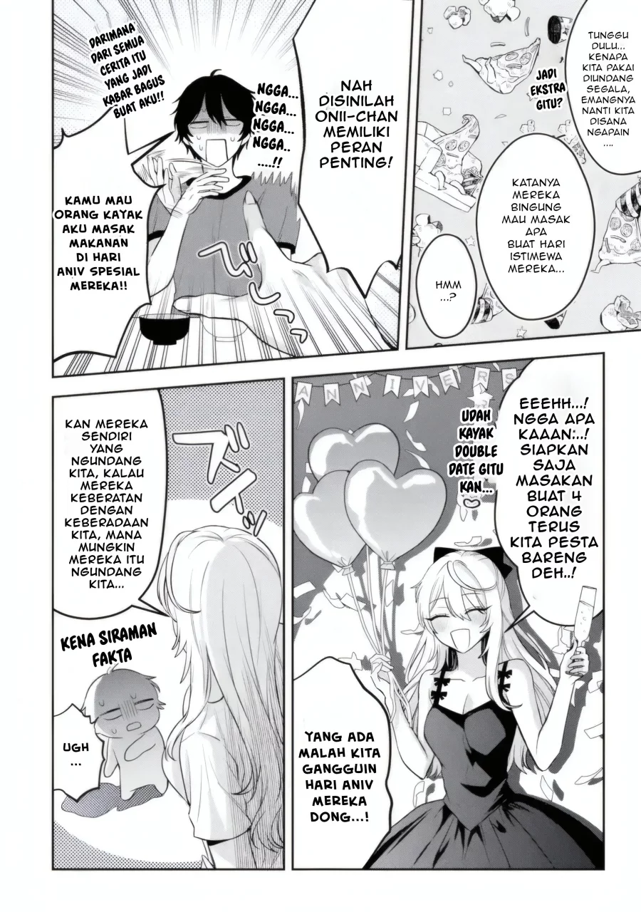 Class de Ichiban Kawaii Gal wo Ezuke Shiteiru Hanashi Chapter 7.2 Gambar 3