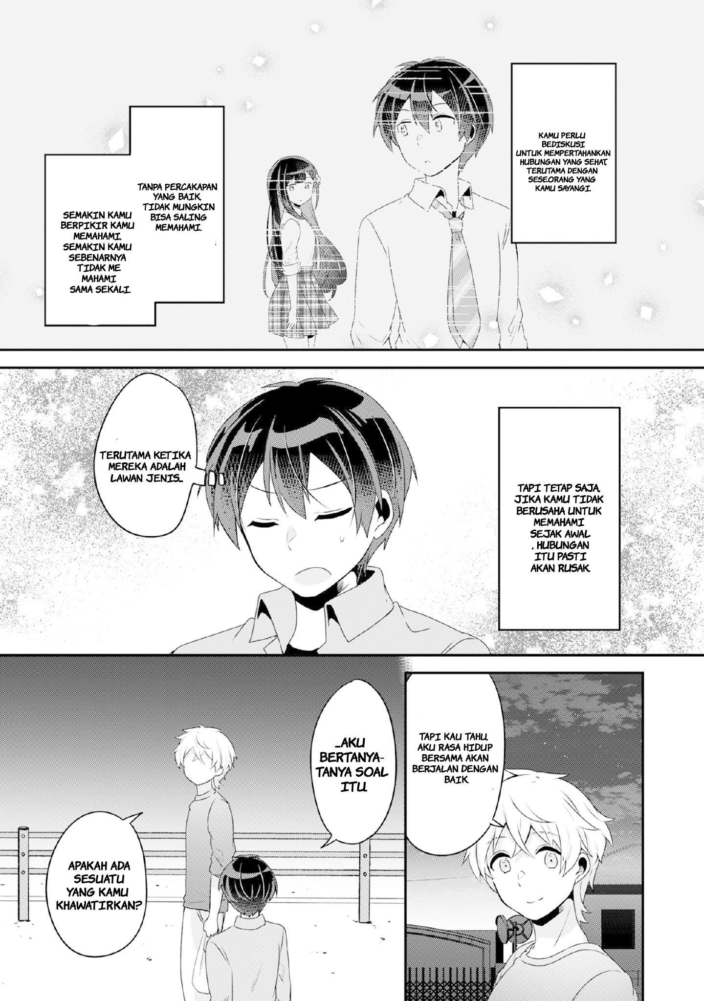 Class no Bocchi Gal wo Omochikaeri Shite Seisokei Bijin ni Shite Yatta Hanashi Chapter 8 Gambar 4